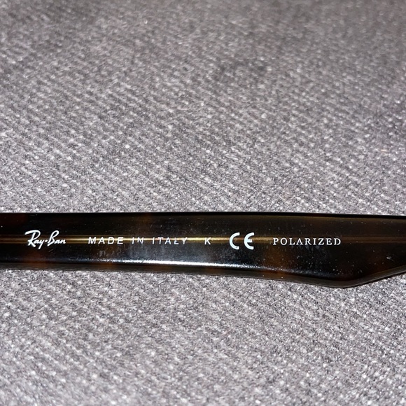 NWOT RayBan brown & silver frame polarized. - Picture 5 of 5